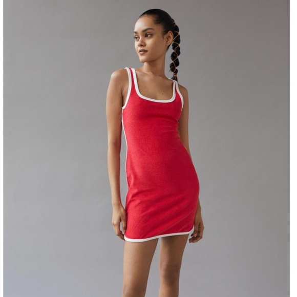 Urban outfitters terrycloth retro mini dress - Picture 1 of 8